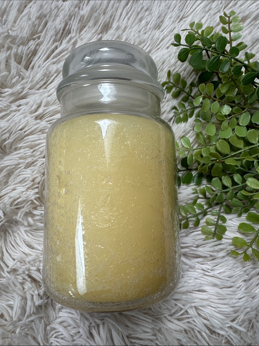Yankee Candle Christmas Wish Large Jar Candle - Discontinued 💗 Yellow - Picture 3 of 7